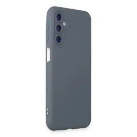 Newface Samsung Galaxy M34 5G Kılıf Nano Içi Kadife Silikon - Gri