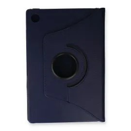 Newface Samsung Galaxy X200 Tab A8 10.5 Kılıf 360 Tablet Deri Kılıf - Lacivert