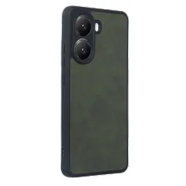 Newface Xiaomi Poco X7 Pro Kılıf Aras Deri Kapak - Koyu Yeşil