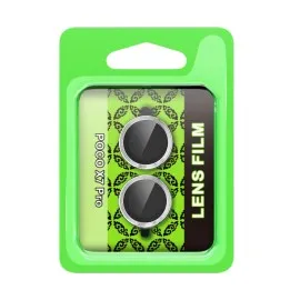 Newface Xiaomi Poco X7 Pro Raze Metal Kamera Lens - Gümüş