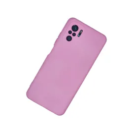 Newface Xiaomi Redmi Note 10 Kılıf Nano Içi Kadife Silikon - Pembe