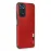 Newface Xiaomi Redmi Note 11 Kılıf Loop Deri Silikon - Kırmızı