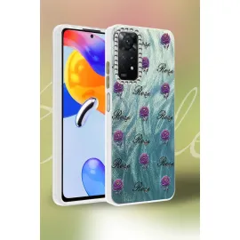 Newface Xiaomi Redmi Note 12 Pro 4G Kılıf Blade Aynalı Desenli Kapak - Desen 8