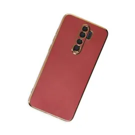 Newface Xiaomi Redmi Note 8 Pro Kılıf Volet Silikon - Kırmızı
