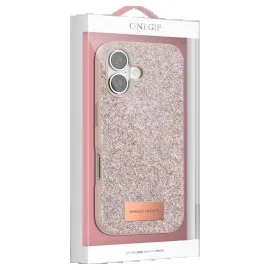 Onegif Apple Iphone 17 Pro Bright Simli Kapak - Derin Mor