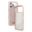 Onegif Apple Iphone 17 Pro Bright Simli Kapak - Pembe