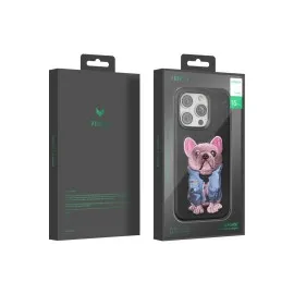 Venco Iphone 11 Cute Desenli Kapak - Siyah