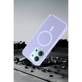 Joko Xiaomi Redmi 15C 4G Jota Magsafe Kapak - Lila