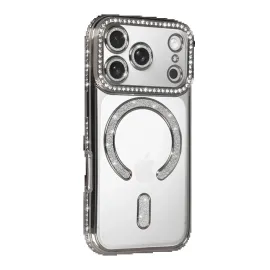 Newface Apple Iphone 17 Pro Joke Simli Magneticsafe Kılıf - Gümüş