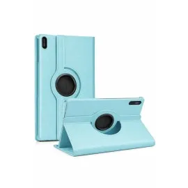 Newface Huawei Matepad 11 10.9 360 Tablet Deri Kılıf - Turkuaz
