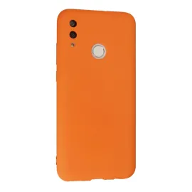 Newface Huawei P Smart 2019 Kılıf Nano Içi Kadife Silikon - Turuncu