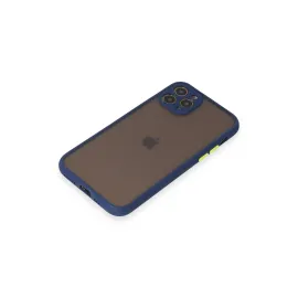 Newface Iphone 11 Pro Kılıf Montreal Silikon Kapak - Lacivert