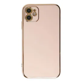 Newface Iphone 12 Kılıf Volet Silikon - Pembe