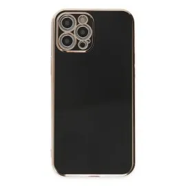Newface Iphone 12 Pro Max Kılıf Volet Silikon - Siyah