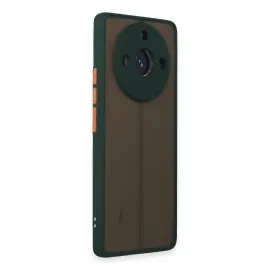 Newface Realme 11 Pro Kılıf Montreal Silikon Kapak - Yeşil