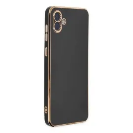 Newface Samsung Galaxy A04E Kılıf Volet Silikon - Siyah
