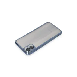 Newface Samsung Galaxy A05 Kılıf Razer Lensli Silikon - Lacivert