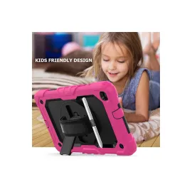 Newface Samsung Galaxy T290 Tab A 8 Kılıf Pars Tablet Kapak - Pembe