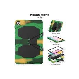 Newface Samsung Galaxy T510 Tab A 10.1 Kılıf Griffin Tablet Kapak - Kamuflaj