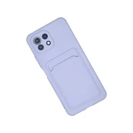 Newface Xiaomi Mi 11 Kılıf Kelvin Kartvizitli Silikon - Lila