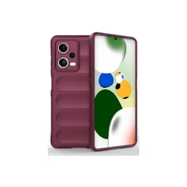 Newface Xiaomi Poco X5 5G Kılıf Optimum Silikon - Bordo