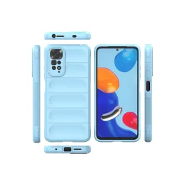Newface Xiaomi Redmi Note 11 Kılıf Optimum Silikon - Sky Blue