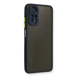 Newface Xiaomi Redmi Note 11 Pro Kılıf Montreal Silikon Kapak - Lacivert