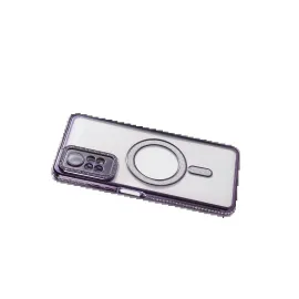 Newface Xiaomi Redmi Note 12 Pro 4G Joke Simli Magneticsafe Kılıf - Derin Mor