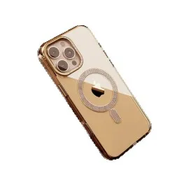 Joko Apple Iphone 16 Pro Max Tash Diamond Magsafe Kapak - Gold