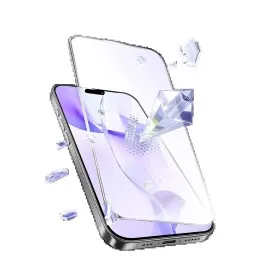 Newface Apple Iphone 15 Pro Max Bilvis 5In1 3D Magic Cam Ekran Koruyucu - Siyah