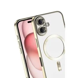 Newface Apple Iphone 17 Kross Magneticsafe Kapak - Gold