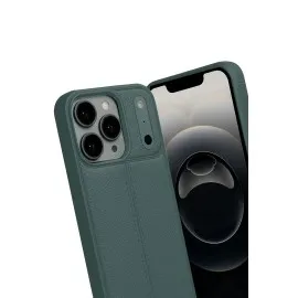 Newface Apple Iphone 17 Pro Auto Focus Kapak - Koyu Yeşil