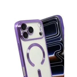 Newface Apple Iphone 17 Pro Max Kross Magneticsafe Kapak - Mor