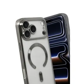 Newface Apple Iphone 17 Pro Max Kross Magneticsafe Kapak - Titan Gri