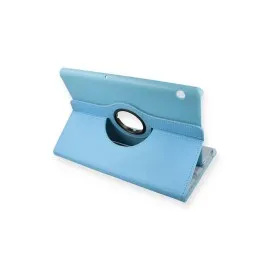 Newface Huawei Mediapad T5 10 Kılıf 360 Tablet Deri Kılıf - Turkuaz