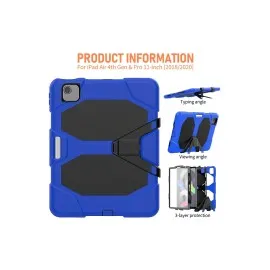 Newface Ipad Pro 11 (2020) Kılıf Griffin Tablet Kapak - Mavi