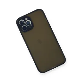Newface Iphone 12 Pro Max Kılıf Montreal Silikon Kapak - Lacivert