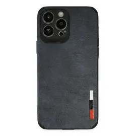 Newface Iphone 13 Pro Kılıf Loop Deri Silikon - Lacivert