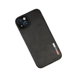 Newface Iphone 14 Plus Kılıf Loop Deri Silikon - Siyah