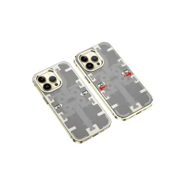 Newface Iphone 14 Pro Kılıf Mekanik Bumper Kapak - Gold