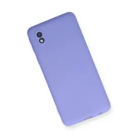 Newface Samsung Galaxy A01 Core Kılıf First Silikon - Lila