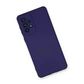 Newface Samsung Galaxy A33 5G Kılıf Nano Içi Kadife Silikon - Mor