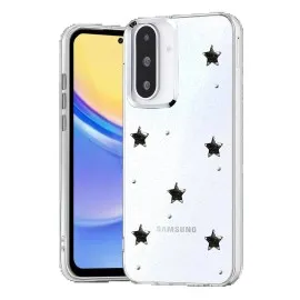 Newface Samsung Galaxy A36 Fiyonk Desenli Kapak - Desen 4