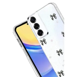 Newface Samsung Galaxy A54 5G Fiyonk Desenli Kapak - Desen 8