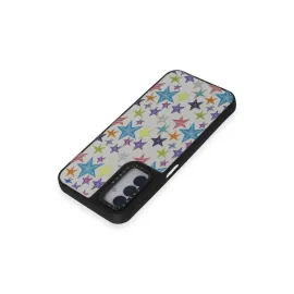 Newface Samsung Galaxy M14 5G Kılıf Mirror Desenli Kapak - Mirror - 18