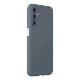 Newface Samsung Galaxy M14 5G Kılıf Nano Içi Kadife Silikon - Gri