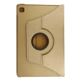 Newface Samsung Galaxy P610 Tab S6 Lite 10.4 Kılıf 360 Tablet Deri  Kılıf - Gold