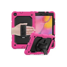 Newface Samsung Galaxy T290 Tab A 8 Kılıf Pars Tablet Kapak - Pembe