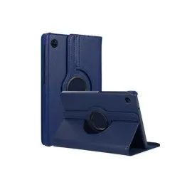 Newface Samsung Galaxy Tab A11 360 Tablet Deri Kılıf - Lacivert