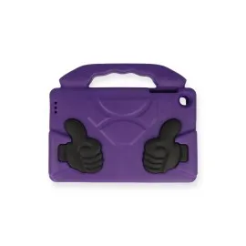 Newface Samsung Galaxy Tab A9 Kılıf Like Stantlı Tablet Silikon - Mor